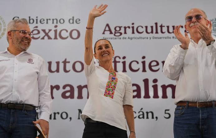 Claudia Sheinbaum lanza desde Michoacán el programa “Cosechando Soberanía” para impulsar la autosuficiencia alimentaria